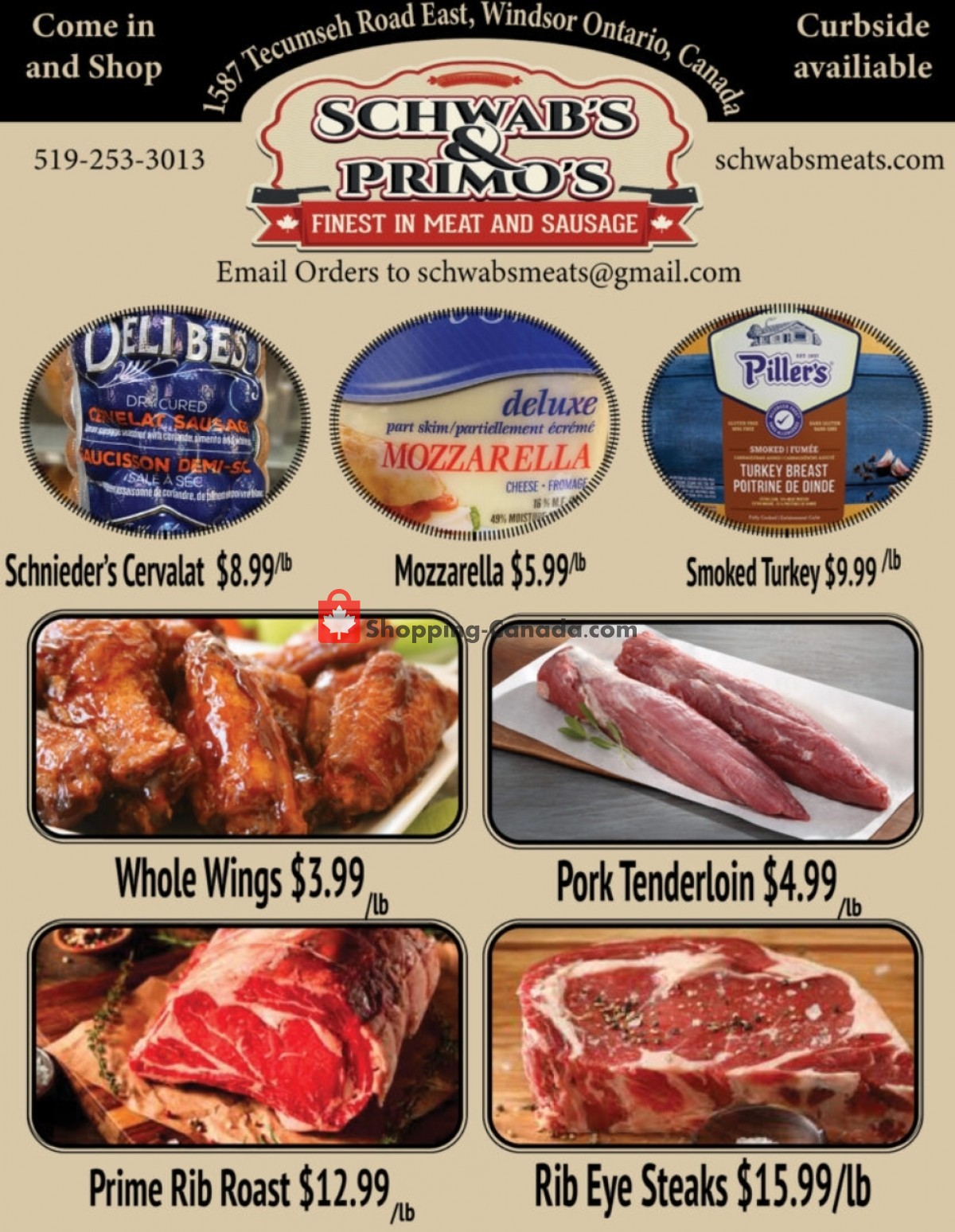 Schwab's & Primo's flyer from Tuesday July 20, 2021 to Monday July 26, 2021 - page 1