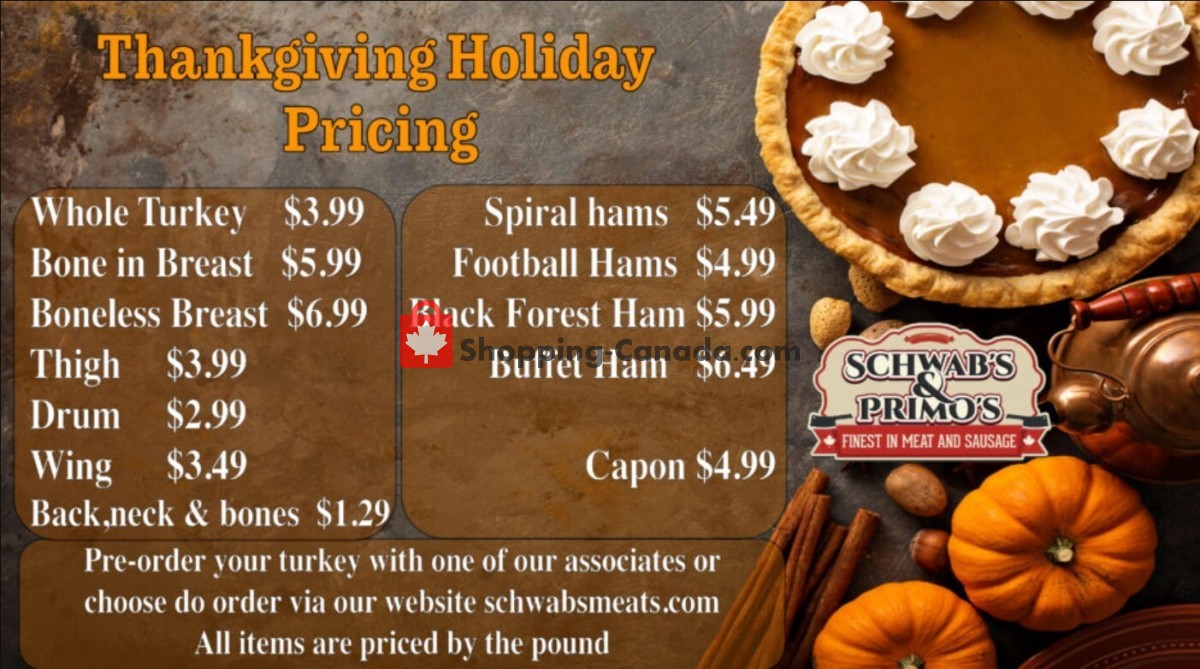 Schwab's & Primo's flyer from Tuesday October 5, 2021 to Saturday October 9, 2021 - page 1
