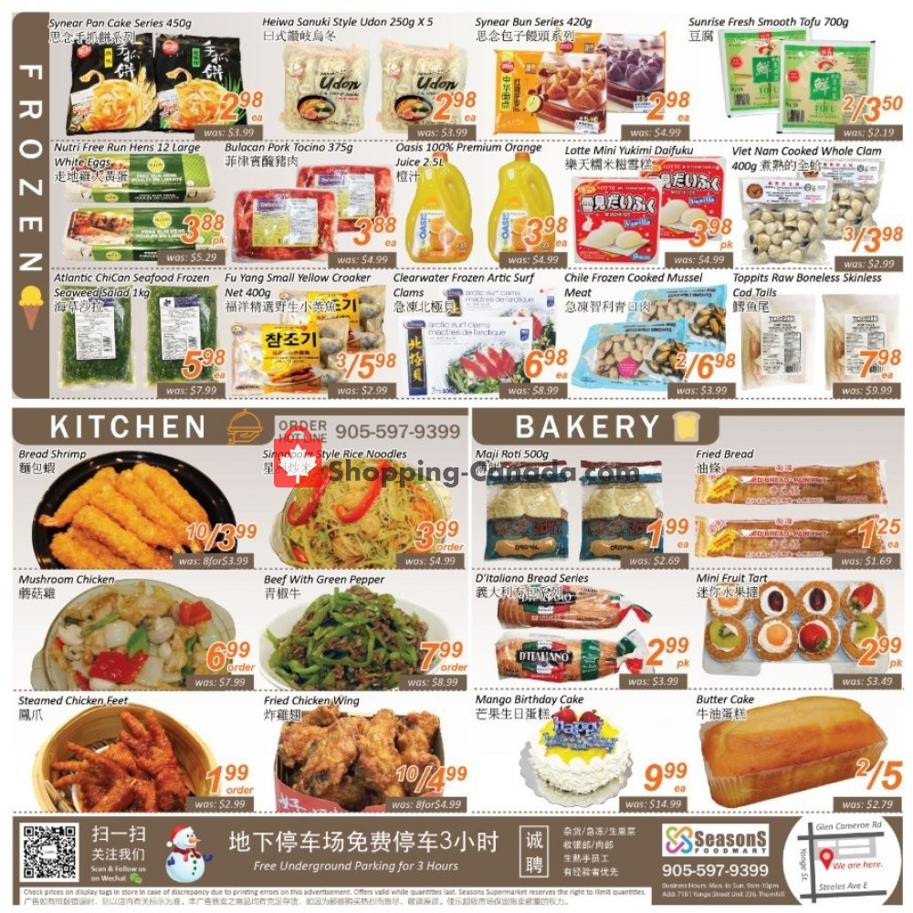 Seasons Food Mart flyer from Friday April 19, 2019 to Thursday April 25, 2019 - page 2