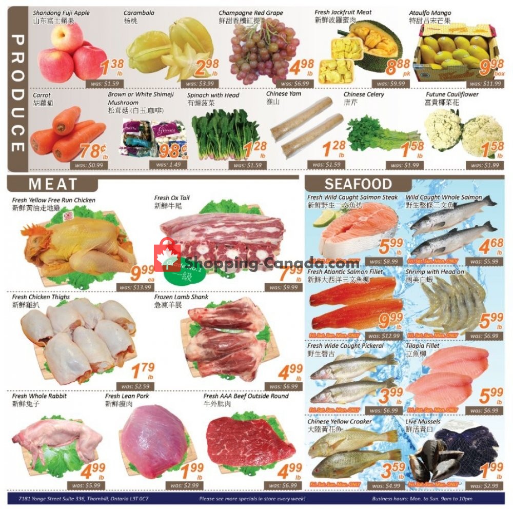 Seasons Food Mart flyer from Friday April 19, 2019 to Thursday April 25, 2019 - page 4