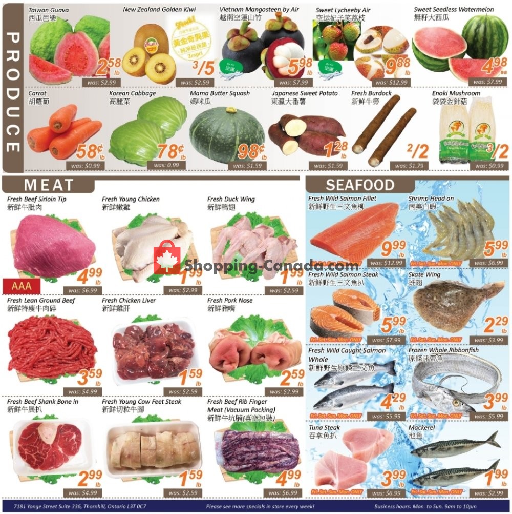 Seasons Food Mart flyer from Friday May 17, 2019 to Thursday May 23, 2019 - page 4