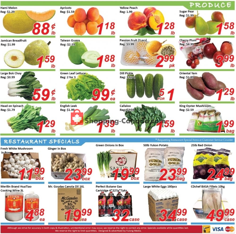 Seasons Food Mart flyer from Friday July 19, 2019 to Thursday July 25, 2019 - page 2