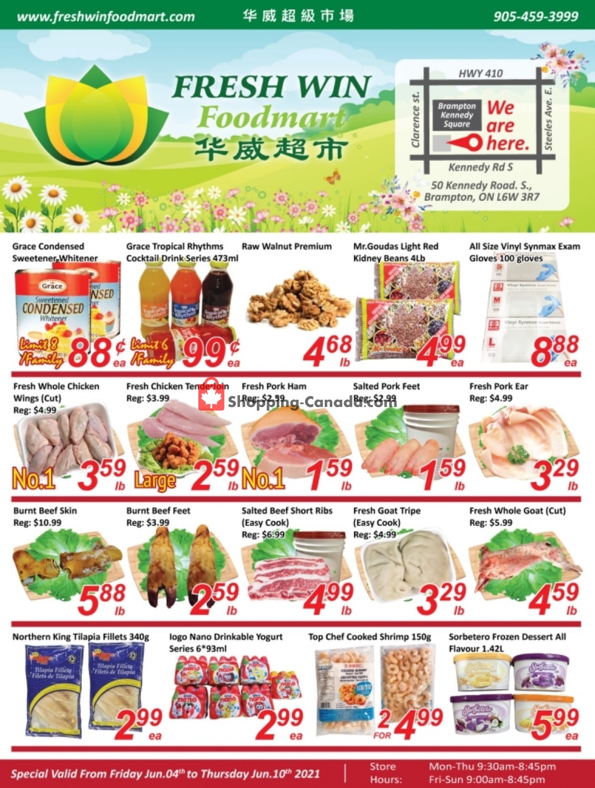Seasons Food Mart flyer from Friday June 4, 2021 to Thursday June 10, 2021 - page 1