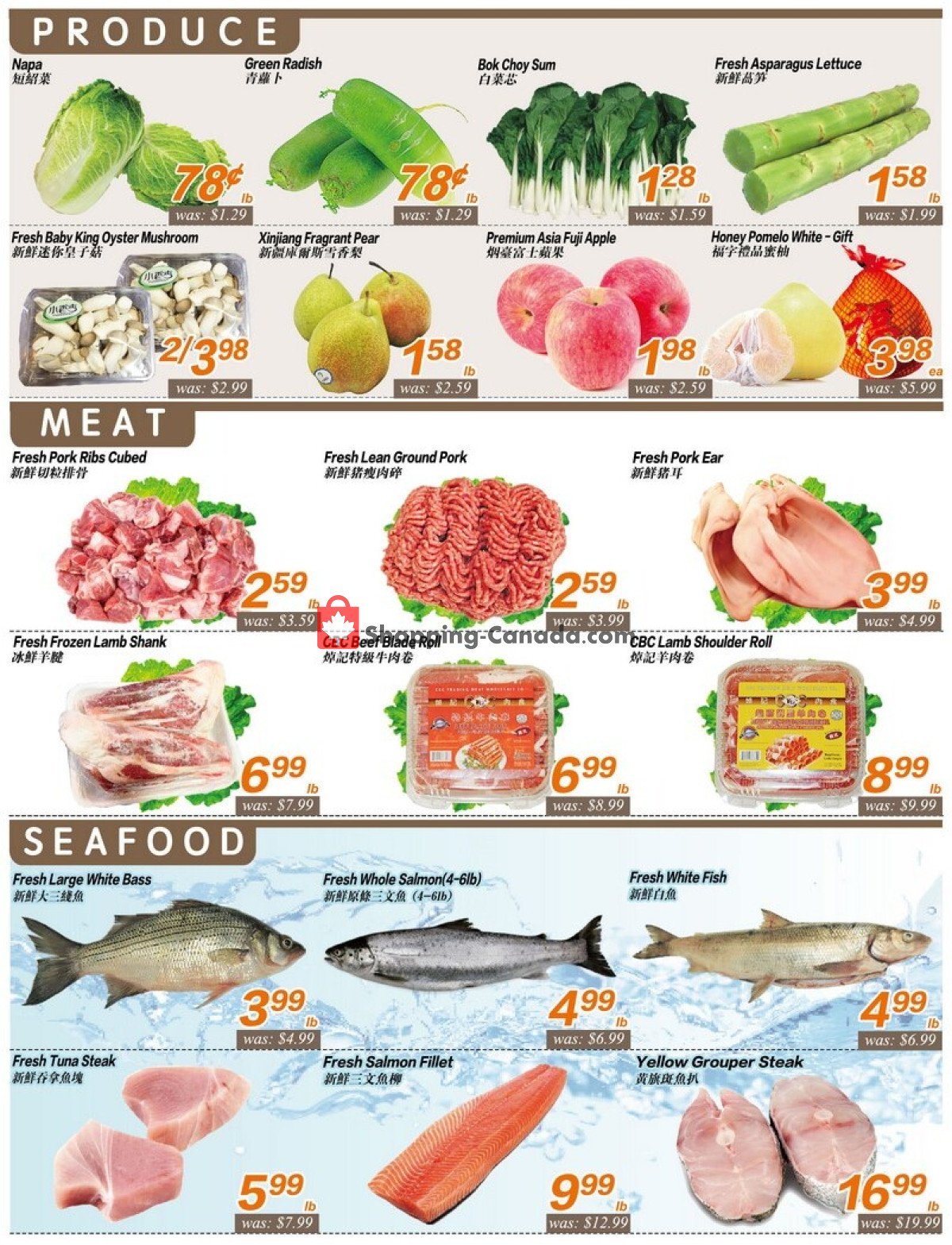 Seasons Food Mart Canada, flyer (Special Offer Yonge) January 5