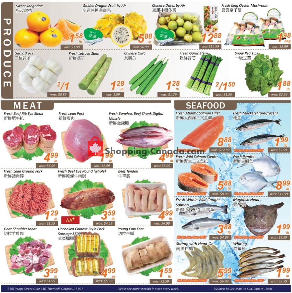 Seasons Food Mart flyer from Friday July 19, 2019 to Thursday July 25, 2019 - page 4