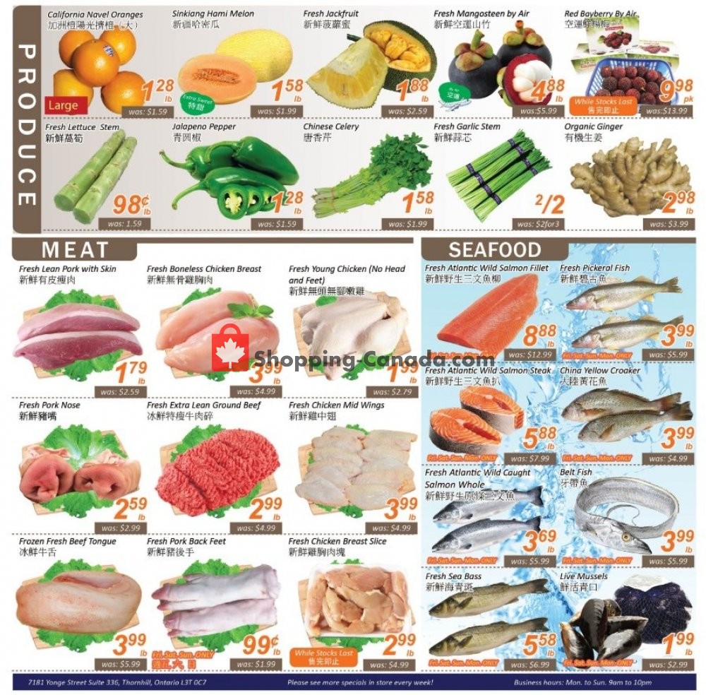 Seasons Food Mart flyer from Friday June 21, 2019 to Thursday June 27, 2019 - page 4