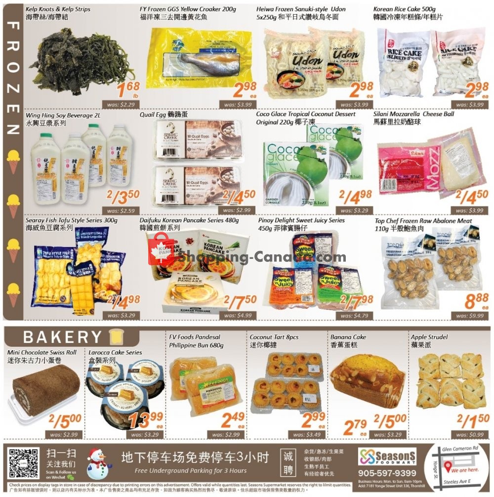 Seasons Food Mart flyer from Friday September 6, 2019 to Thursday September 12, 2019 - page 2