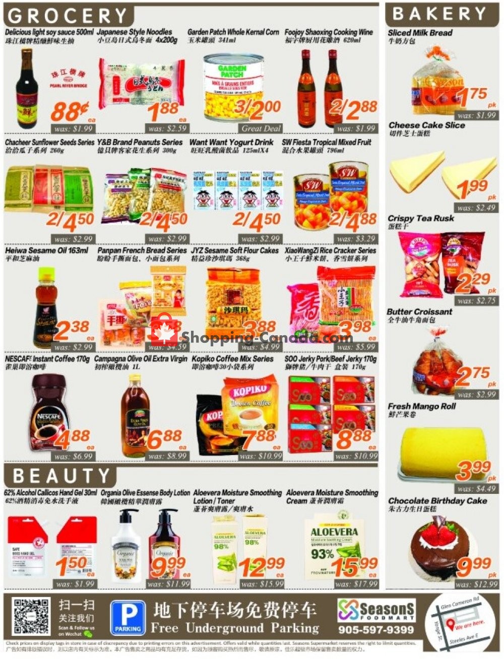 Seasons Food Mart flyer from Friday July 3, 2020 to Thursday July 9, 2020 - page 2