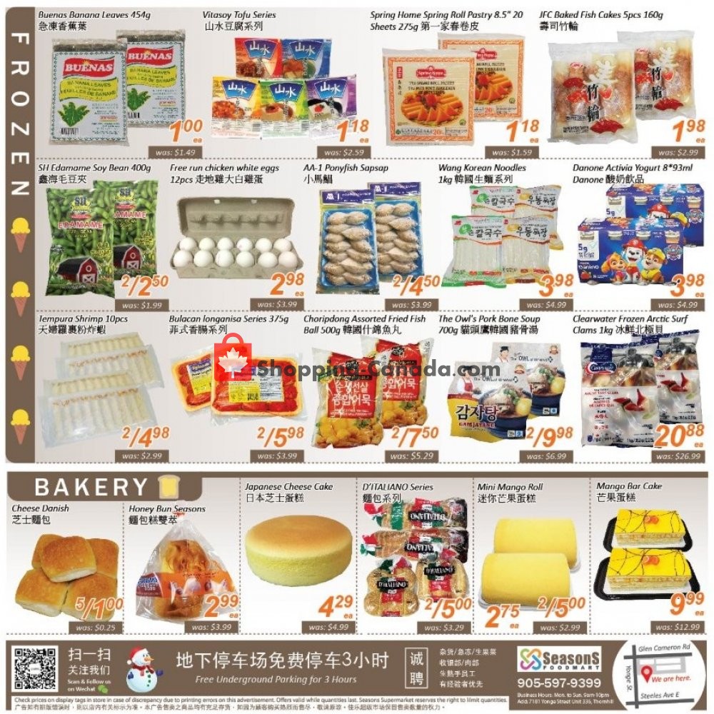 Seasons Food Mart flyer from Friday October 4, 2019 to Thursday October 10, 2019 - page 2