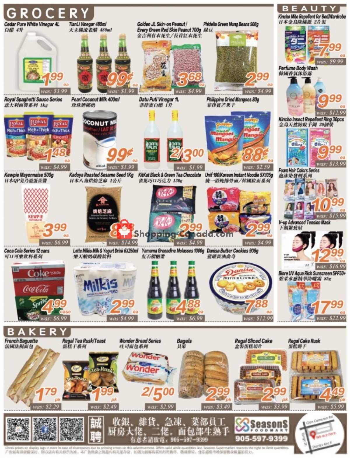 Seasons Food Mart flyer from Friday September 10, 2021 to Thursday September 16, 2021 - page 2