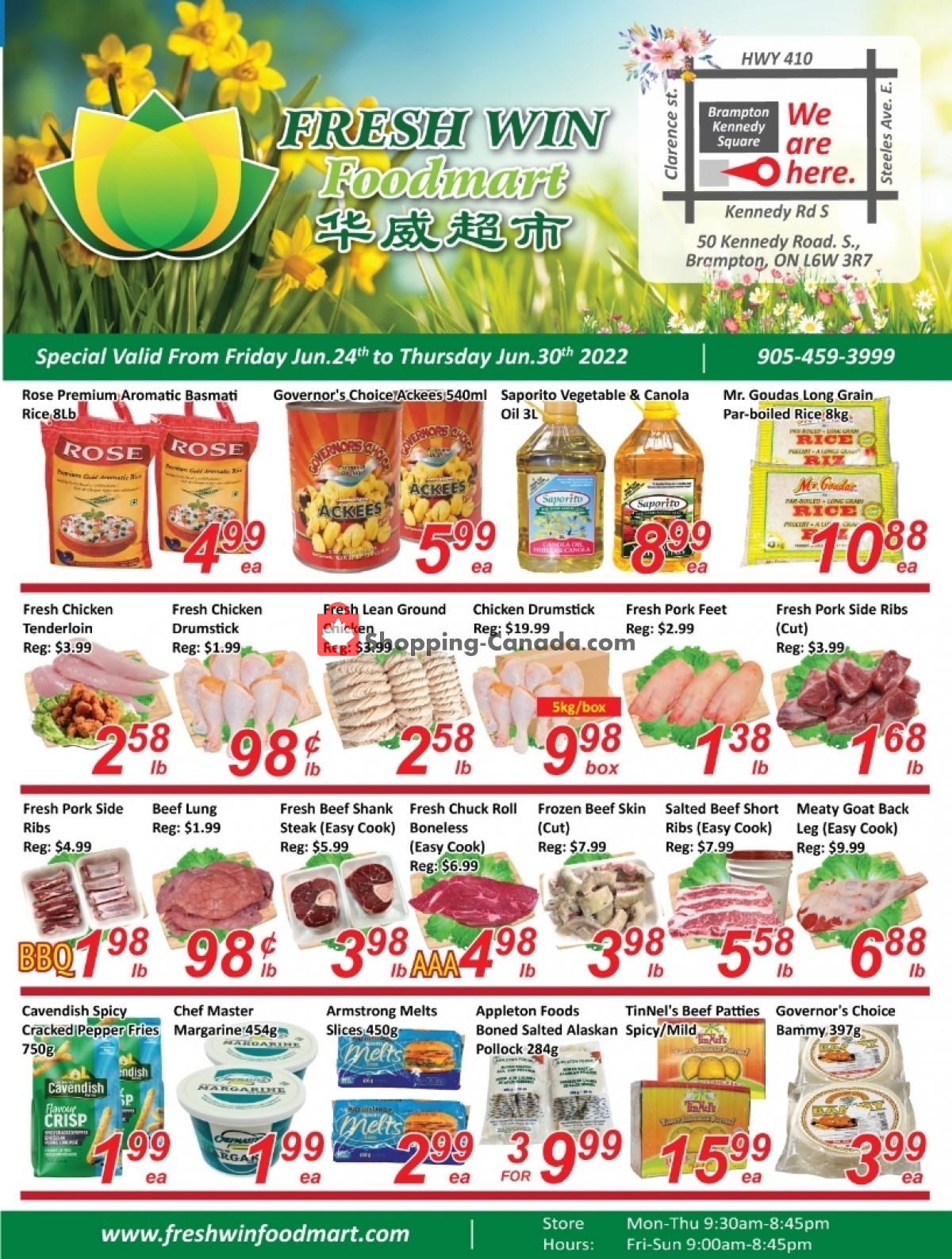 Seasons Food Mart flyer from Friday June 24, 2022 to Thursday June 30, 2022 - page 1