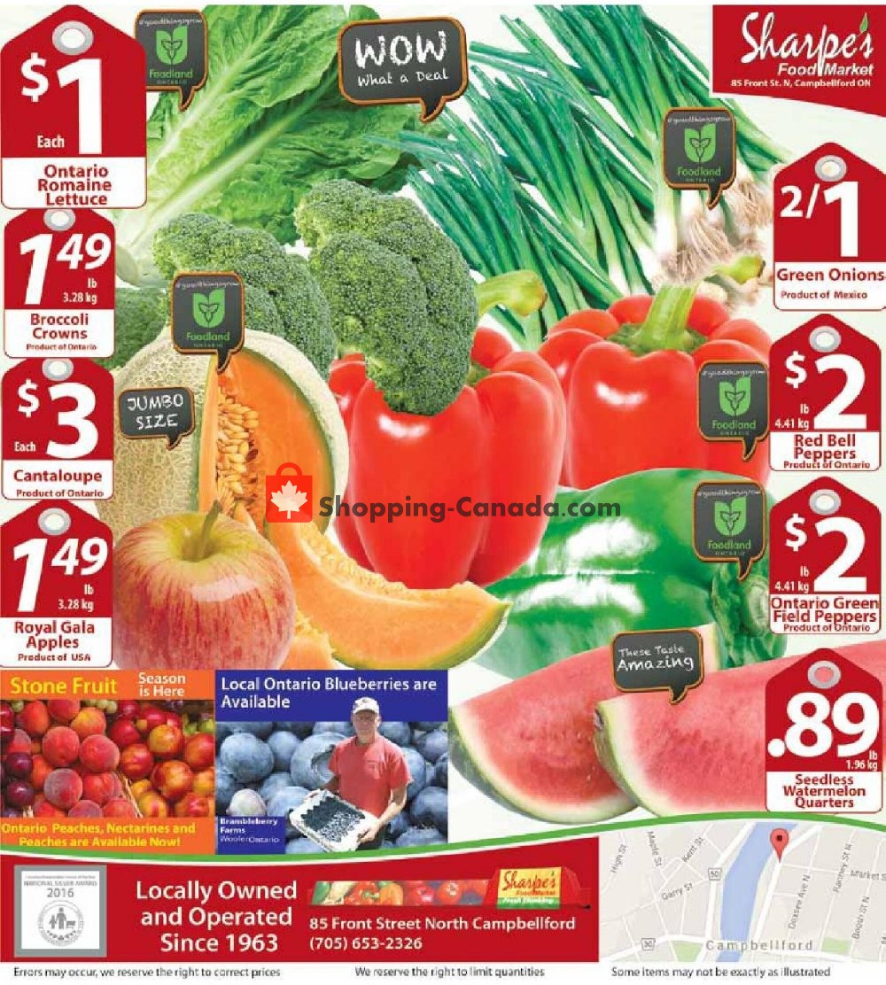 Sharpe's Food Market flyer from Thursday August 6, 2020 to Wednesday August 12, 2020 - page 8