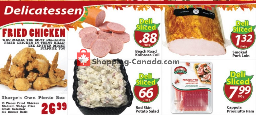 Sharpe's Food Market flyer from Thursday October 3, 2019 to Wednesday October 9, 2019 - page 7