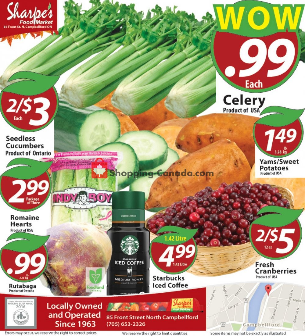 Sharpe's Food Market flyer from Thursday October 3, 2019 to Wednesday October 9, 2019 - page 9