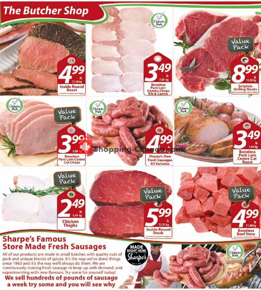 Sharpe's Food Market flyer from Thursday October 15, 2020 to Wednesday October 21, 2020 - page 2