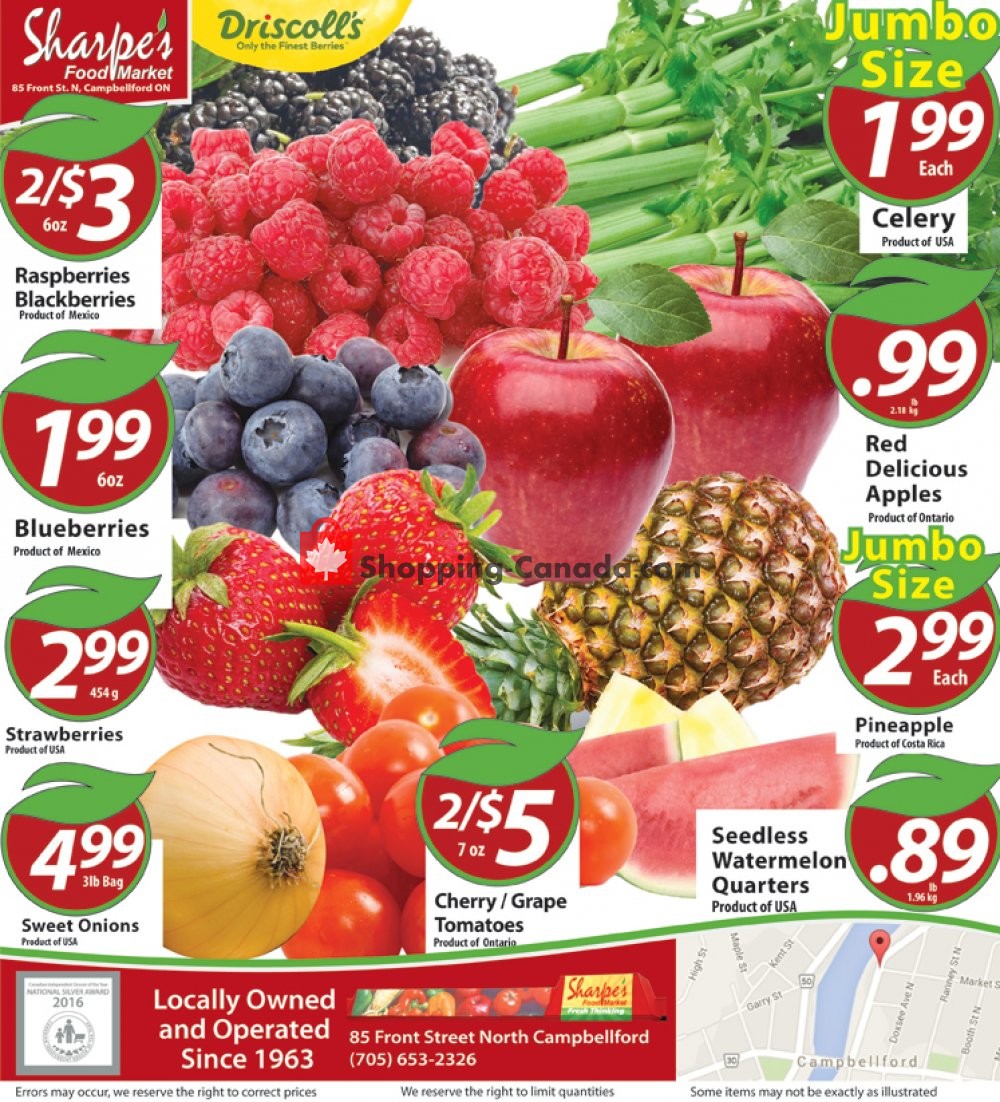 Sharpe's Food Market flyer from Thursday April 23, 2020 to Wednesday April 29, 2020 - page 9