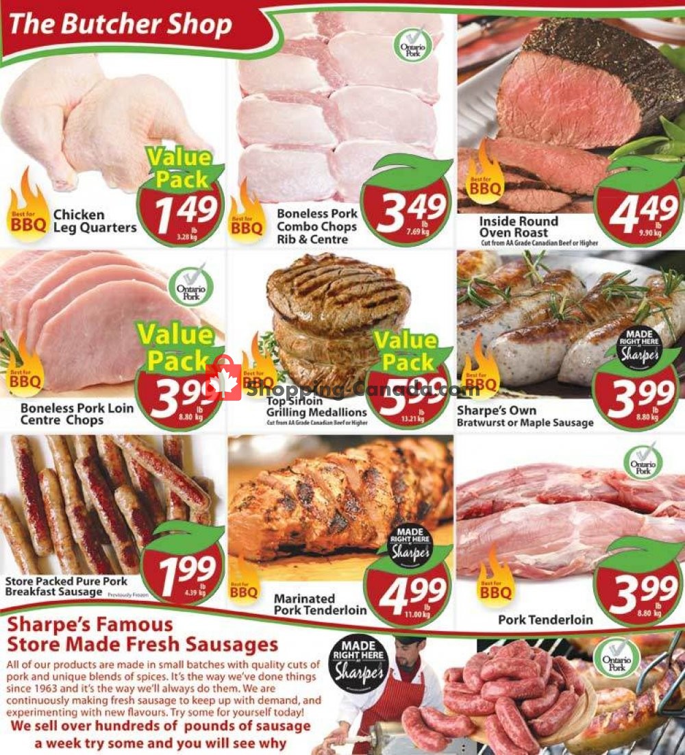 Sharpe's Food Market flyer from Thursday August 8, 2019 to Wednesday August 14, 2019 - page 2