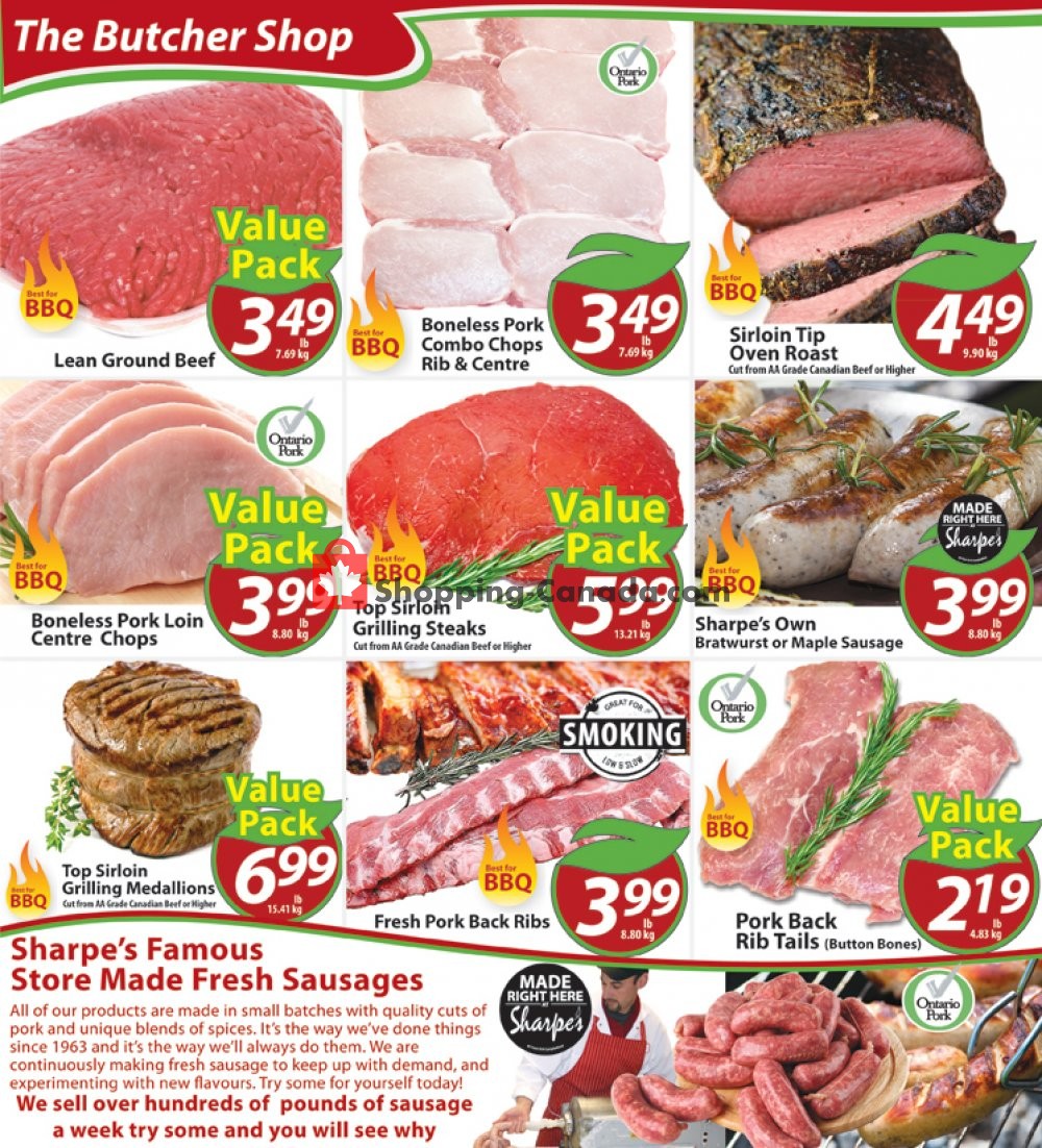 Sharpe's Food Market flyer from Thursday July 11, 2019 to Wednesday July 17, 2019 - page 2
