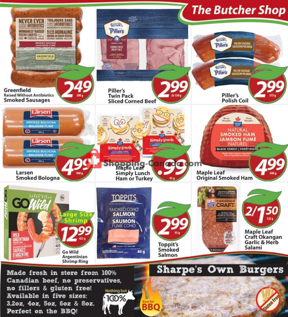 Sharpe's Food Market flyer from Thursday July 11, 2019 to Wednesday July 17, 2019 - page 3