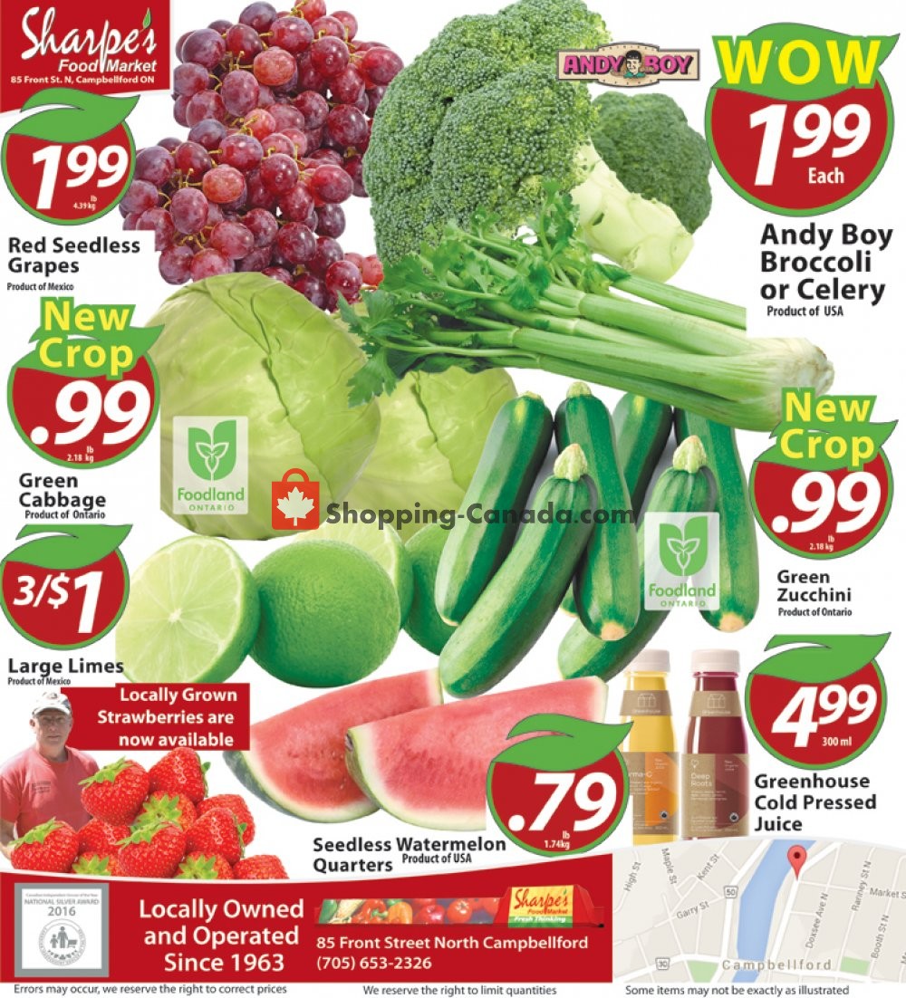 Sharpe's Food Market flyer from Thursday July 11, 2019 to Wednesday July 17, 2019 - page 9