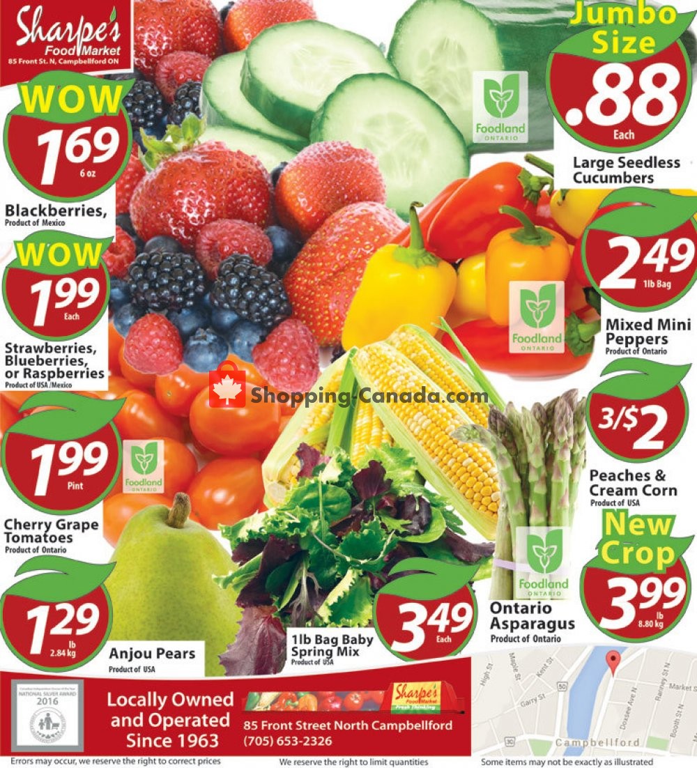 Sharpe's Food Market flyer from Thursday May 16, 2019 to Wednesday May 22, 2019 - page 11