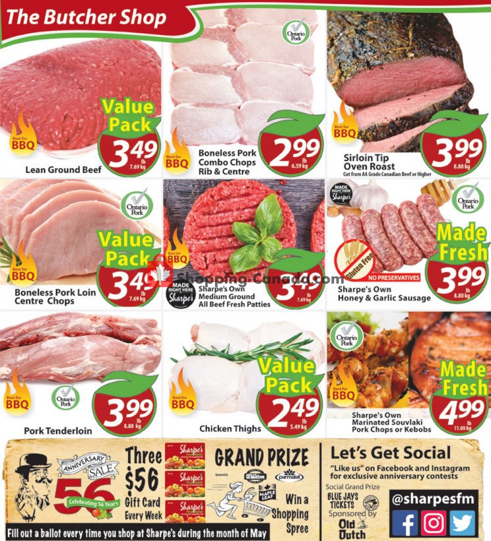 Sharpe's Food Market flyer from Thursday May 16, 2019 to Wednesday May 22, 2019 - page 2