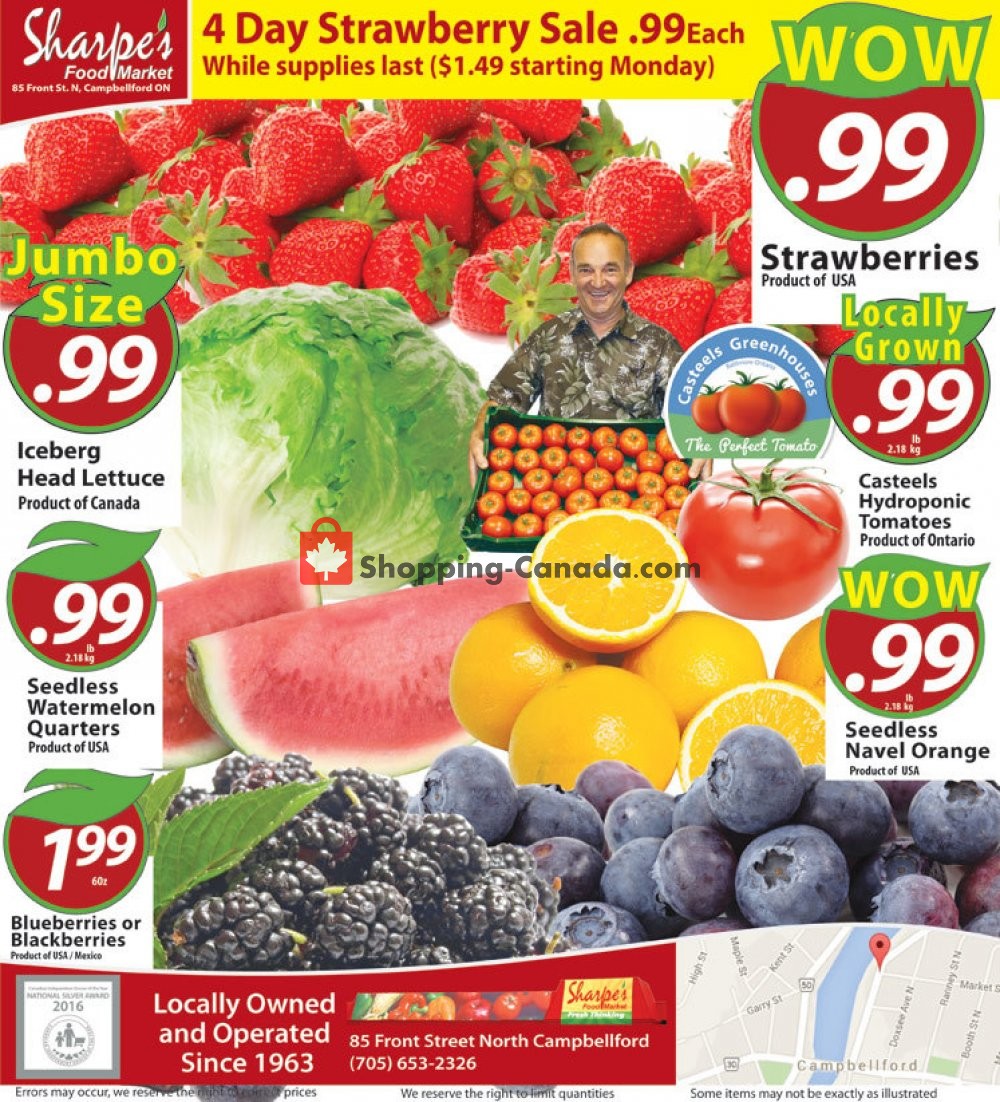 Sharpe's Food Market flyer from Thursday May 2, 2019 to Wednesday May 8, 2019 - page 10