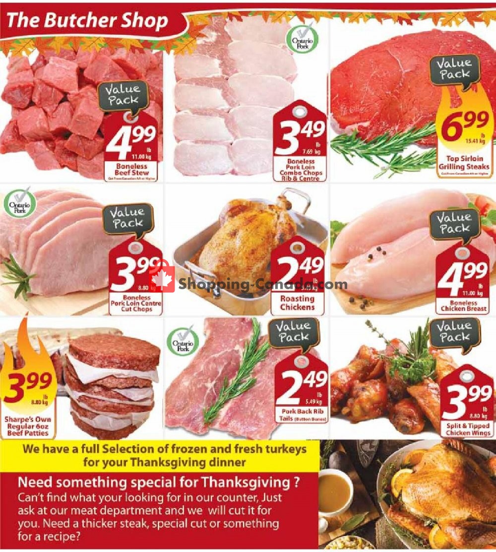 Sharpe's Food Market flyer from Thursday October 8, 2020 to Wednesday October 14, 2020 - page 2