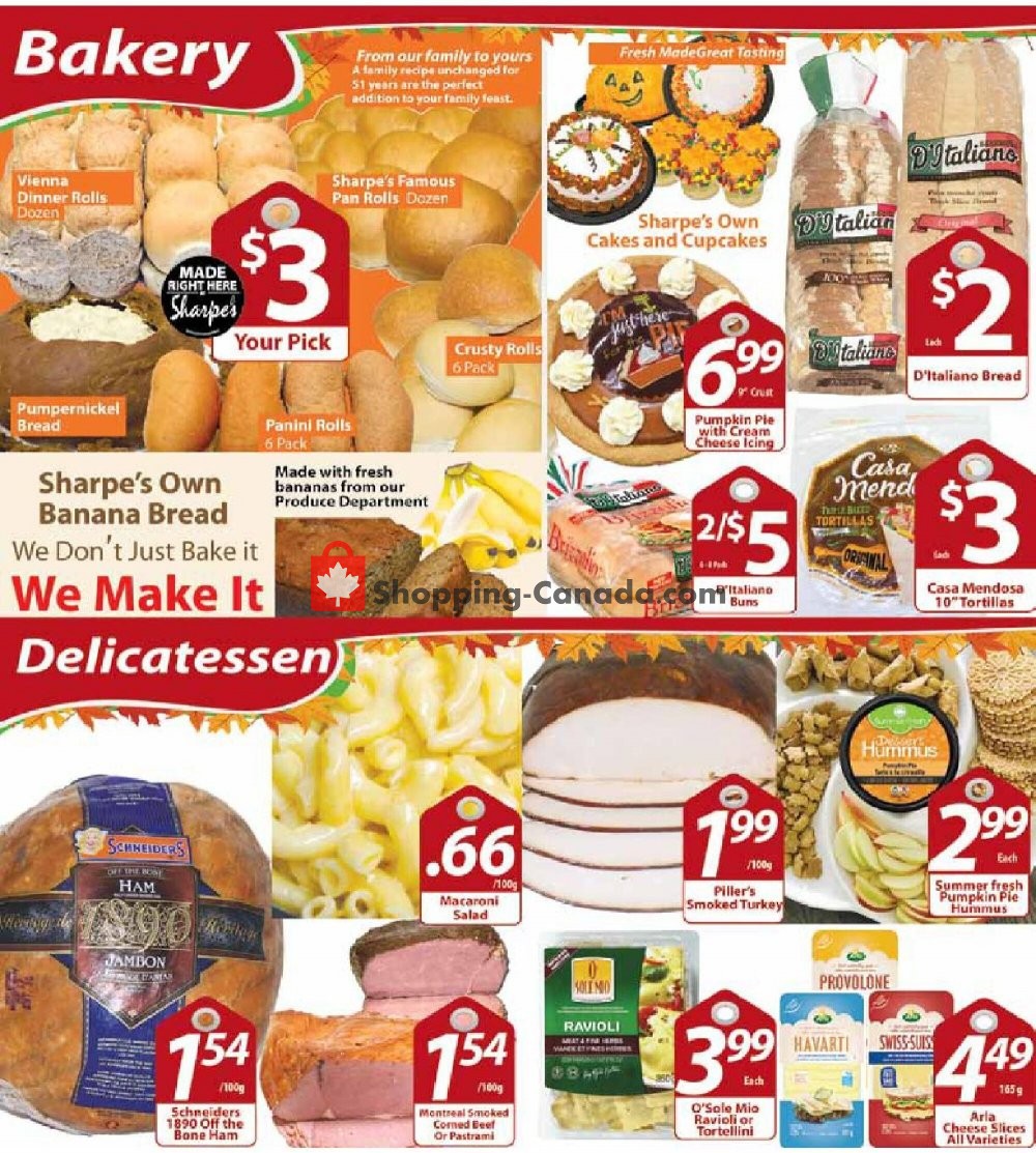 Sharpe's Food Market flyer from Thursday October 8, 2020 to Wednesday October 14, 2020 - page 6