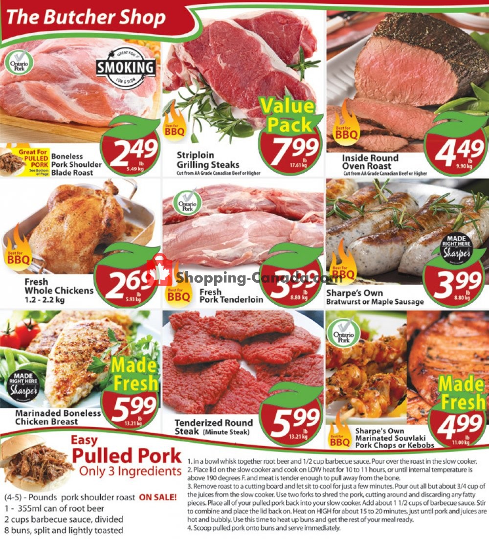 Sharpe's Food Market flyer from Thursday September 12, 2019 to Wednesday September 18, 2019 - page 2