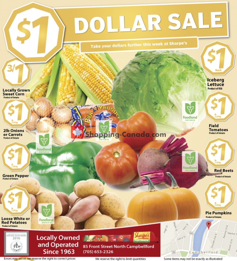 Sharpe's Food Market flyer from Thursday September 12, 2019 to Wednesday September 18, 2019 - page 9