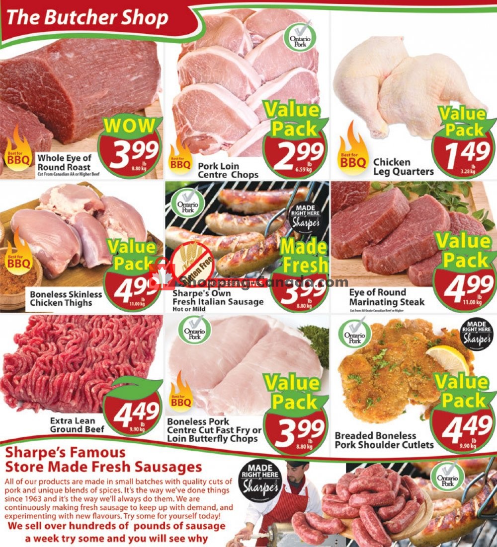 Sharpe's Food Market flyer from Thursday September 5, 2019 to Wednesday September 11, 2019 - page 2