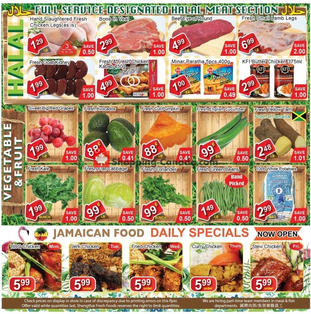 Shengthai Fresh Foods flyer from Friday March 15, 2019 to Thursday March 28, 2019 - page 2