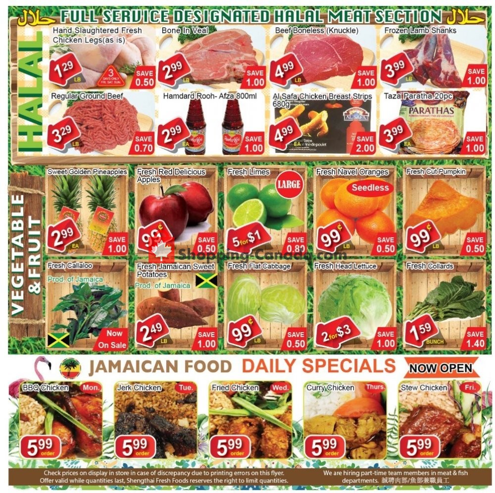Shengthai Fresh Foods flyer from Friday May 10, 2019 to Thursday May 23, 2019 - page 2
