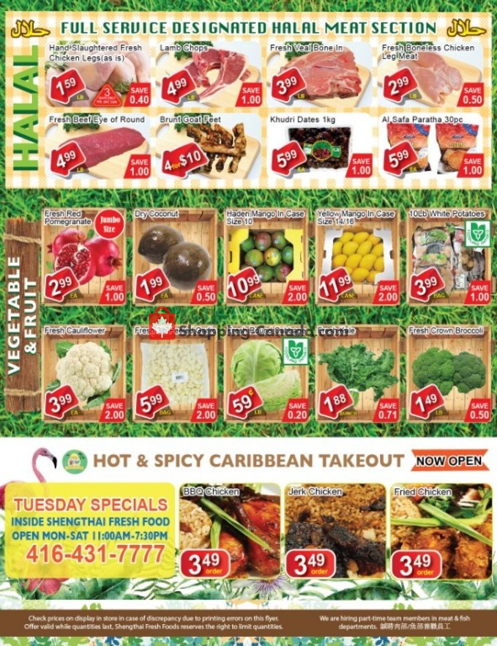 Shengthai Fresh Foods flyer from Friday April 24, 2020 to Thursday May 7, 2020 - page 2