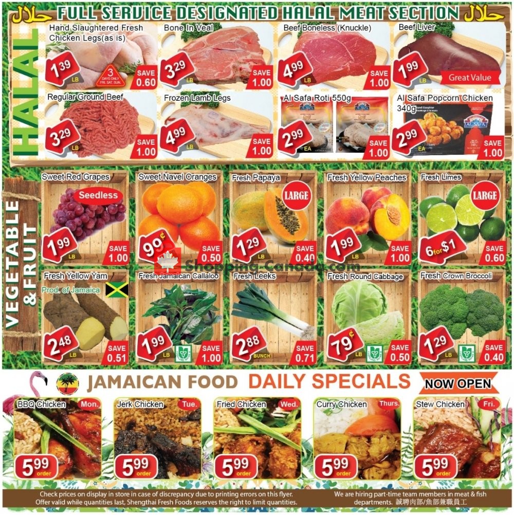 Shengthai Fresh Foods flyer from Friday July 19, 2019 to Thursday August 1, 2019 - page 2