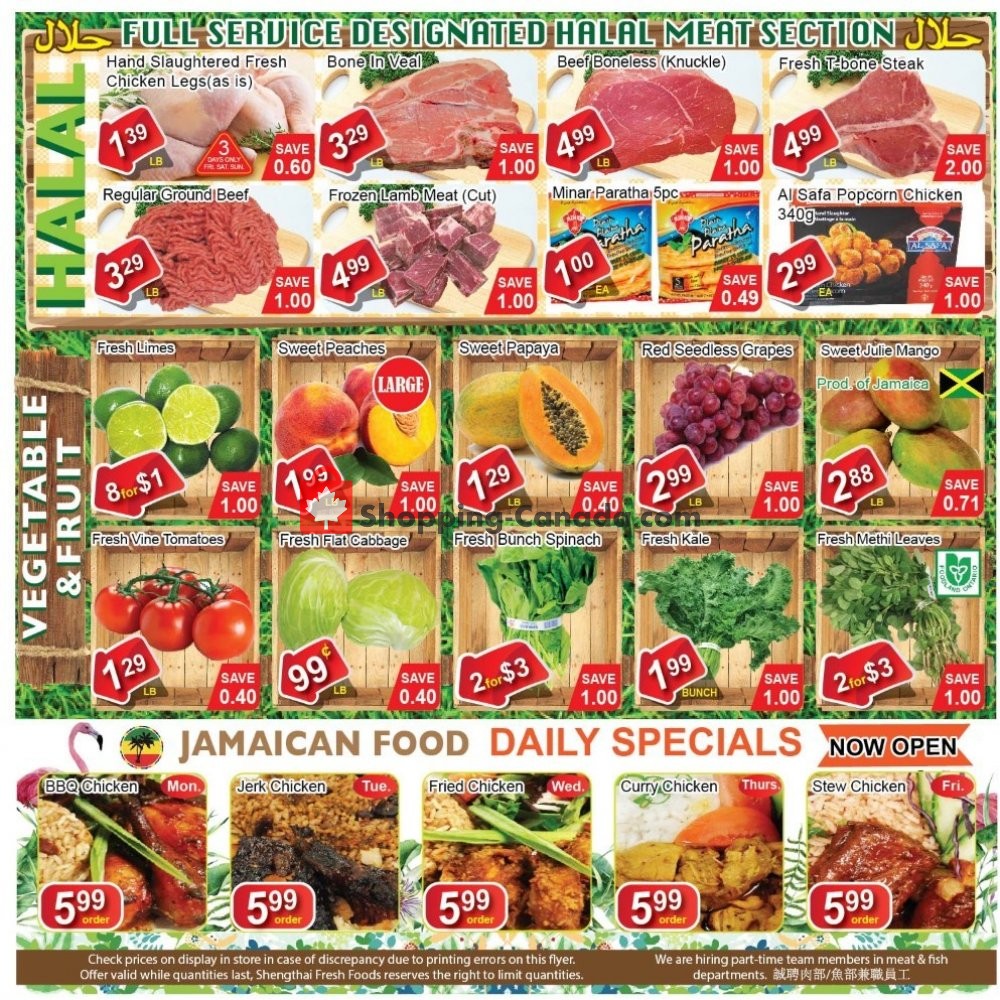 Shengthai Fresh Foods flyer from Friday June 21, 2019 to Thursday July 4, 2019 - page 2