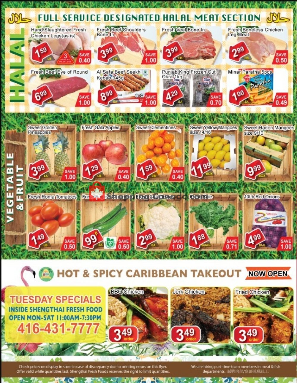 Shengthai Fresh Foods flyer from Friday May 29, 2020 to Thursday June 11, 2020 - page 2