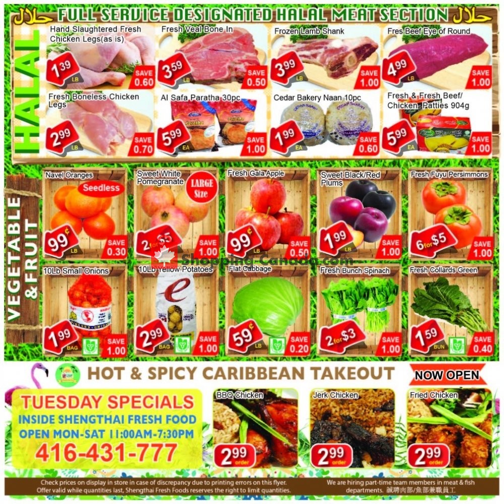 Shengthai Fresh Foods flyer from Friday November 8, 2019 to Thursday November 21, 2019 - page 2