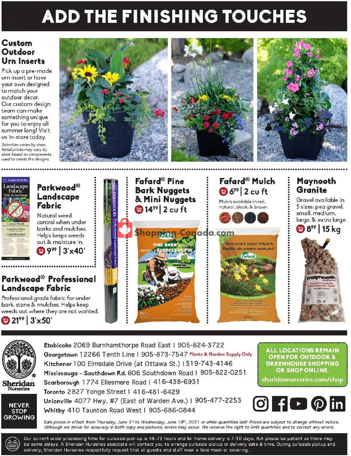 Sheridan Nurseries flyer from Thursday June 3, 2021 to Wednesday June 16, 2021 - page 6