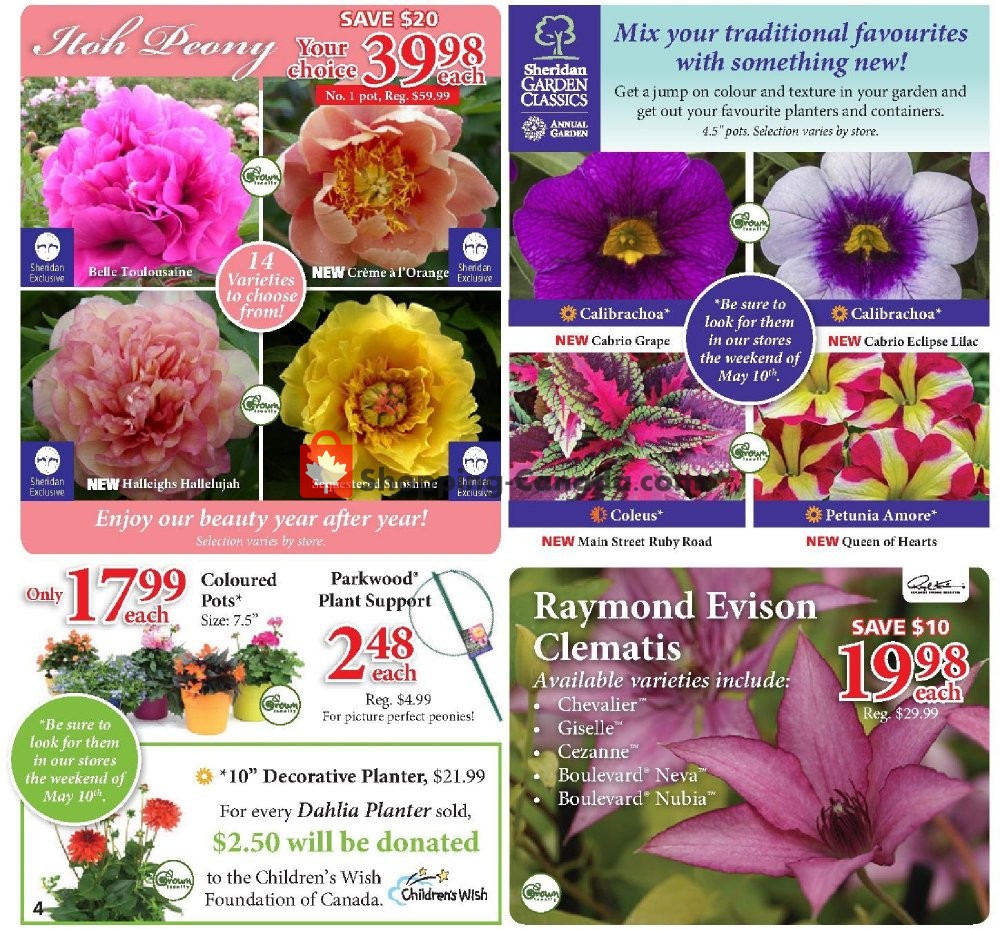 Sheridan Nurseries flyer from Thursday May 2, 2019 to Wednesday May 15, 2019 - page 4