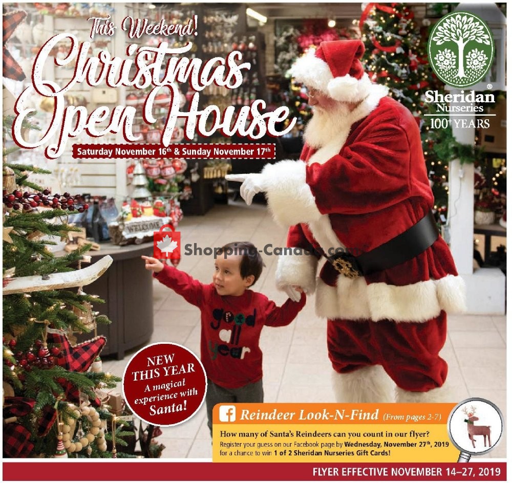 Sheridan Nurseries Canada, flyer (Hot Offer) November 14 November