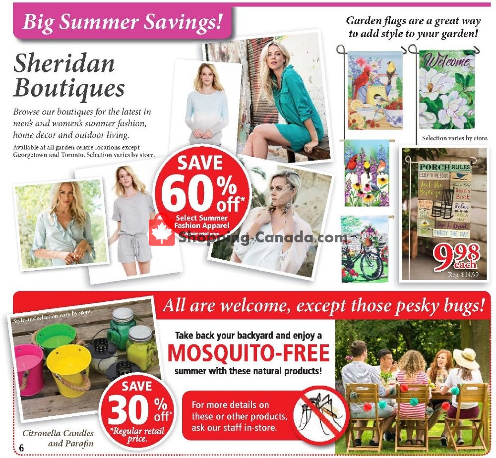 Sheridan Nurseries flyer from Thursday July 11, 2019 to Wednesday July 31, 2019 - page 6