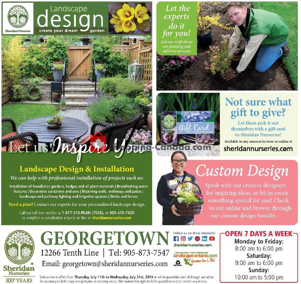 Sheridan Nurseries flyer from Thursday July 11, 2019 to Wednesday July 31, 2019 - page 6