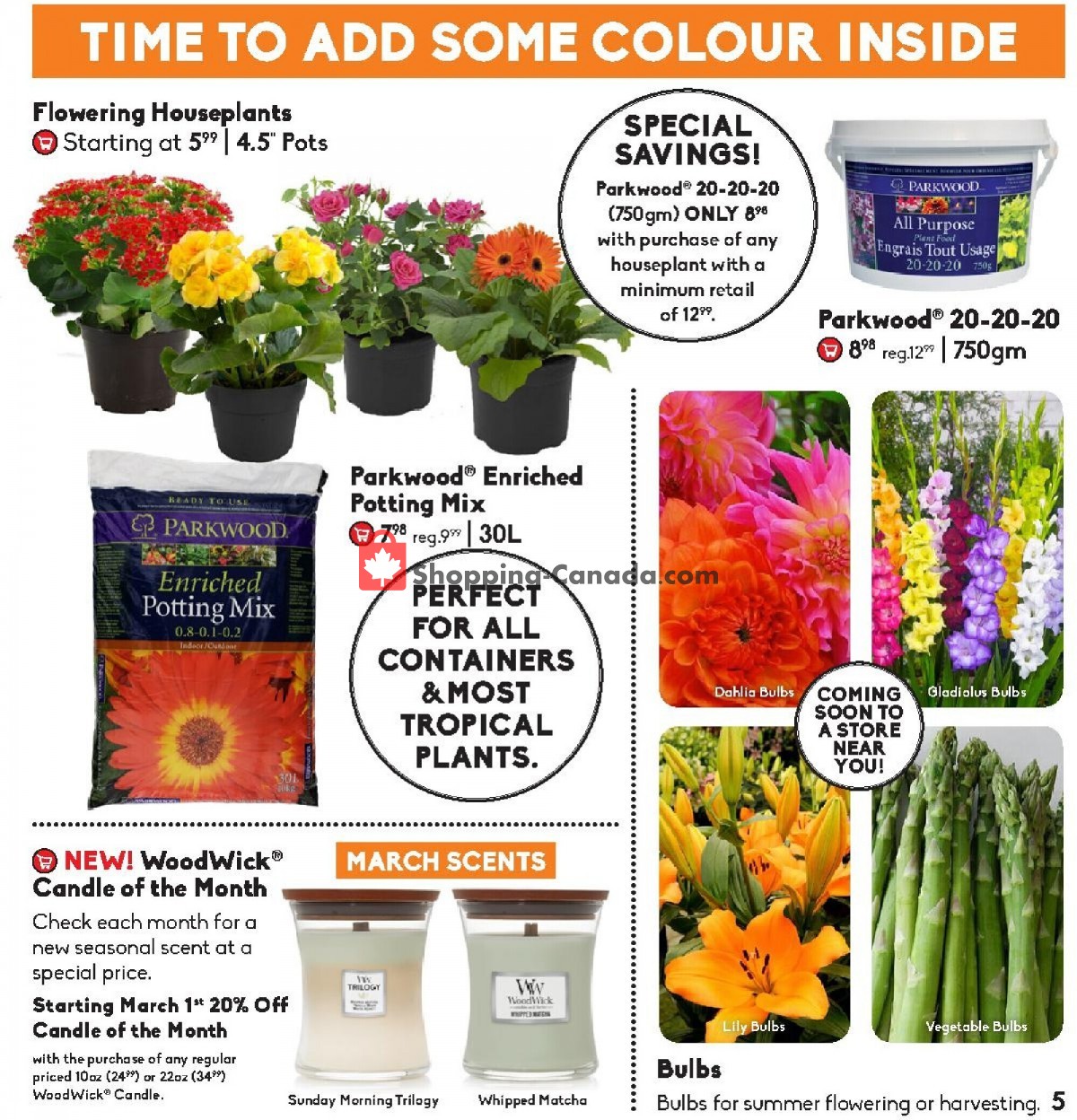 Sheridan Nurseries Canada, flyer (Special Deals) February 25 March