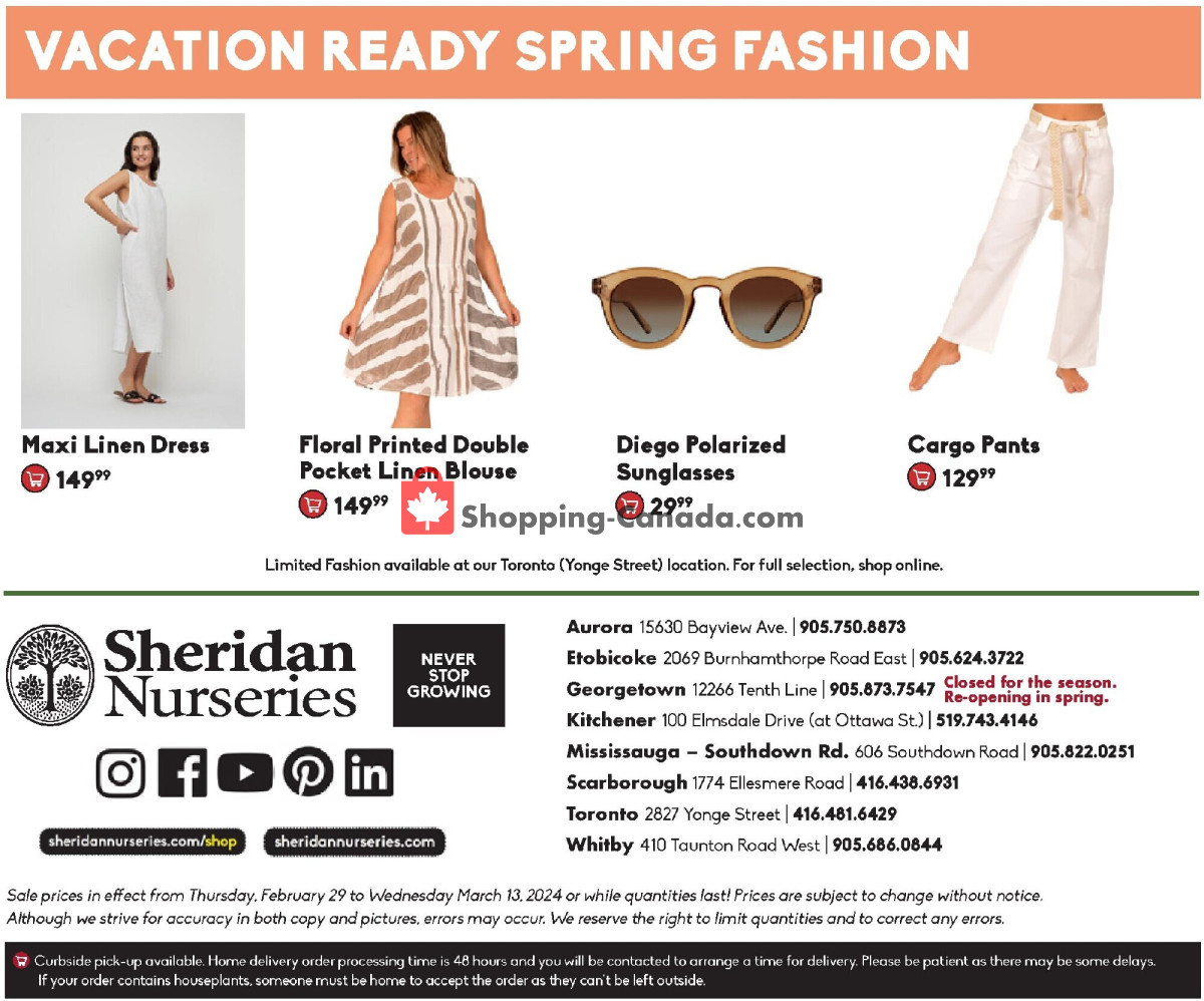 Sheridan Nurseries flyer from Thursday February 29, 2024 to Wednesday March 13, 2024 - page 5