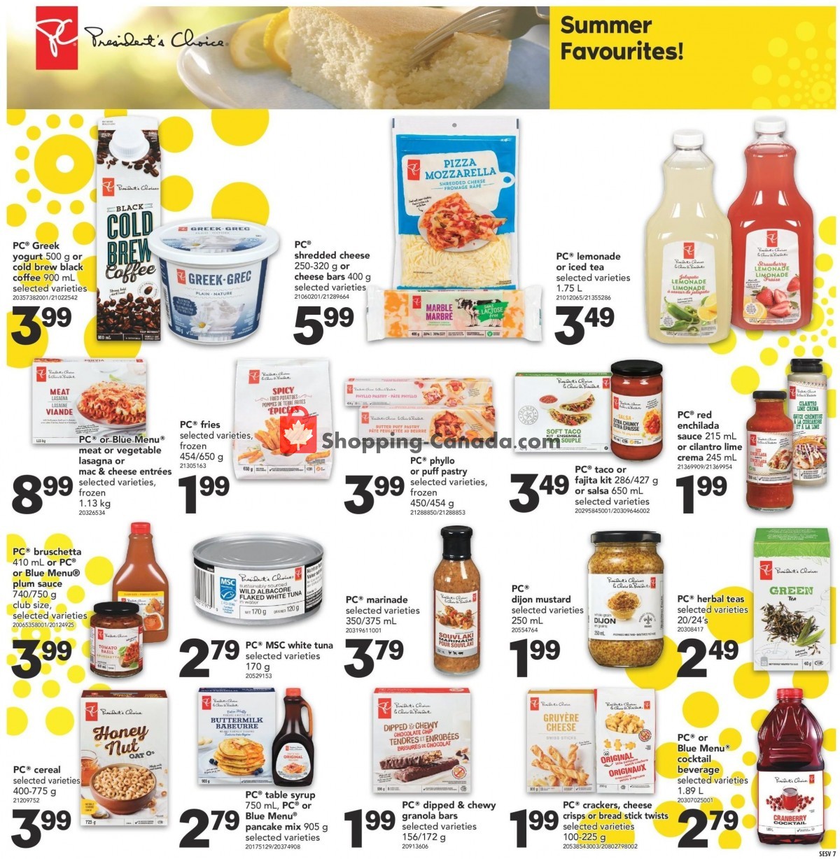 Shop Easy Foods & SuperValu flyer from Friday July 16, 2021 to Thursday July 22, 2021 - page 7