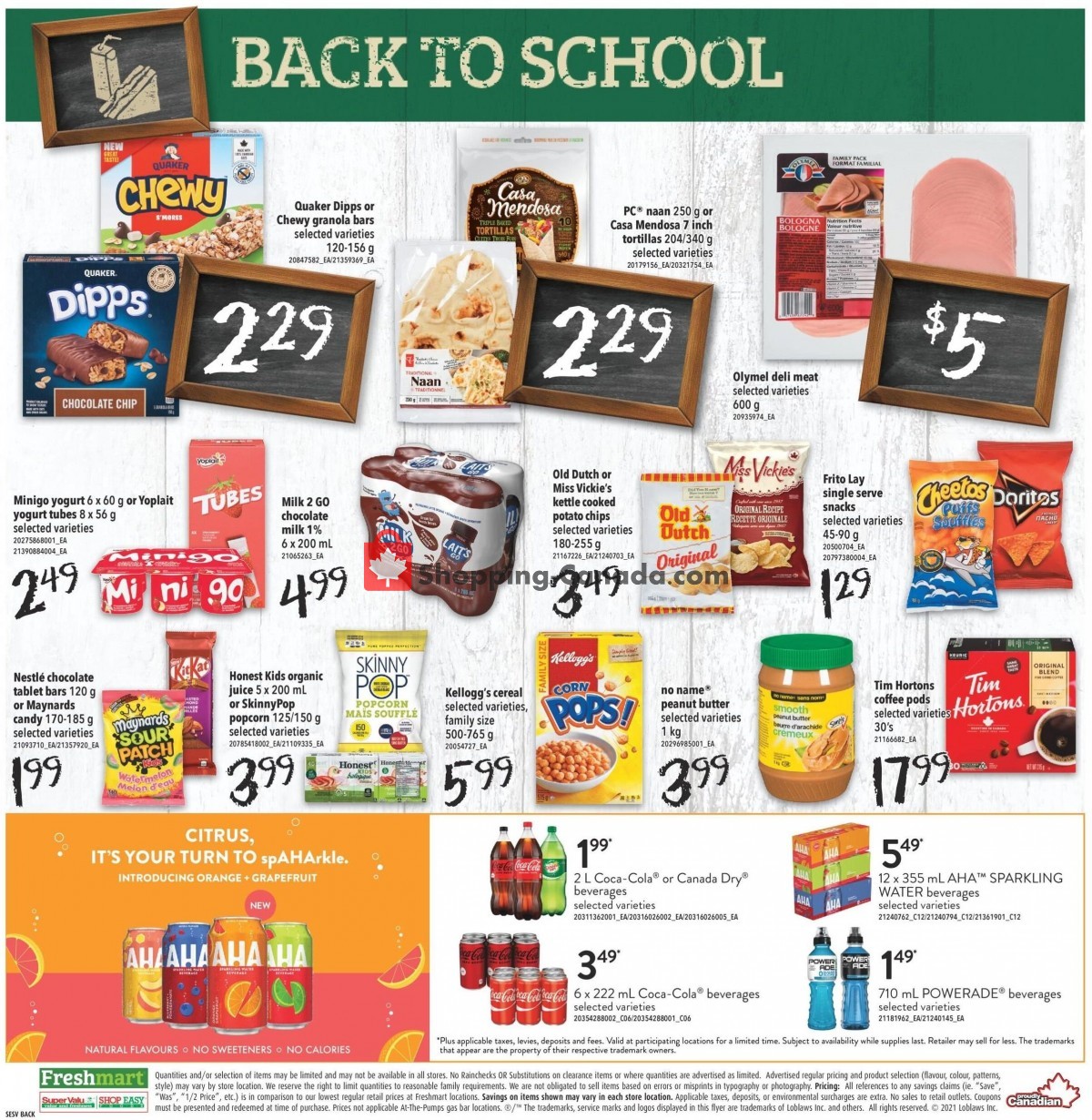 Shop Easy Foods & SuperValu flyer from Friday September 10, 2021 to Thursday September 16, 2021 - page 8