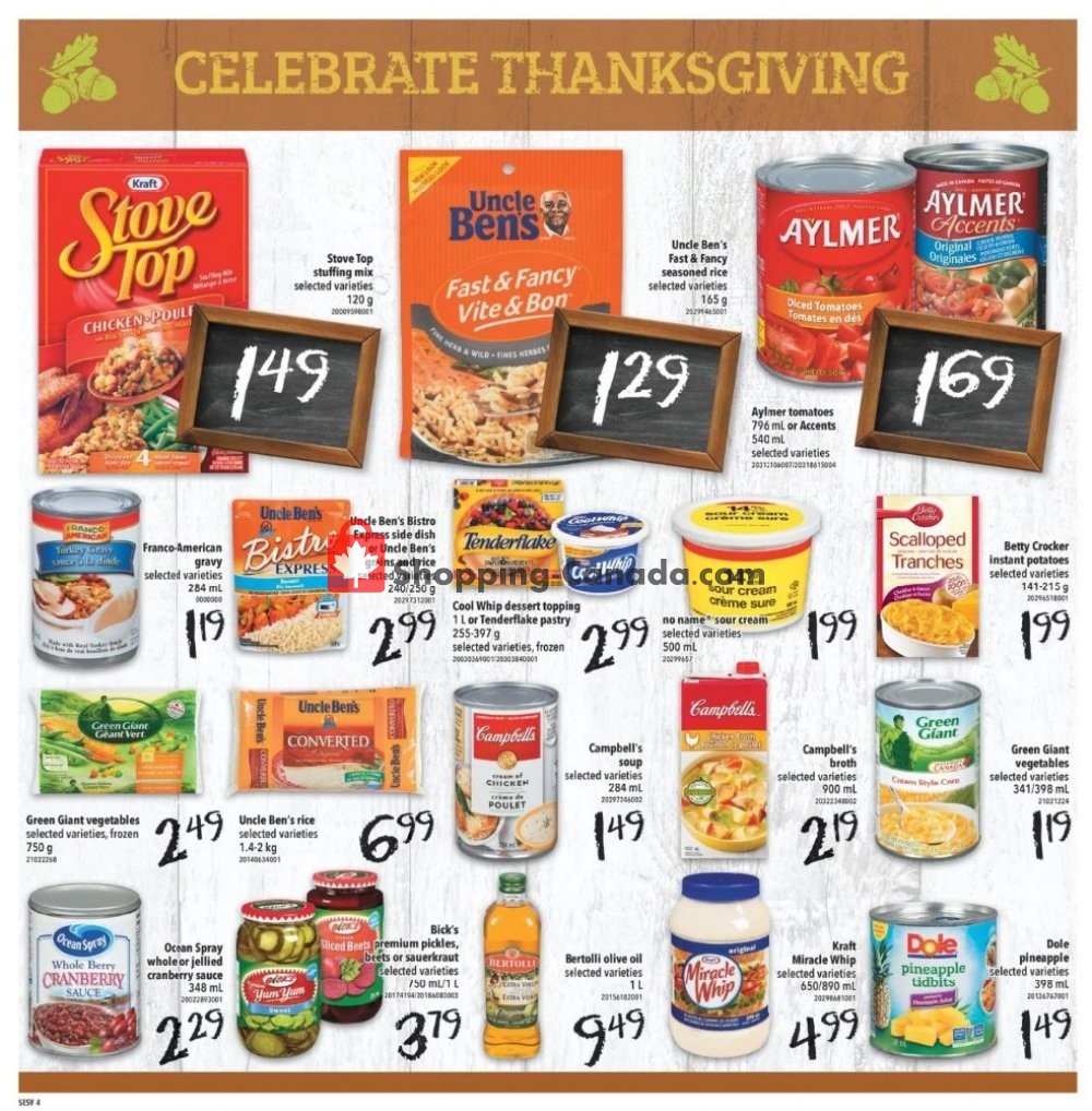 Shop Easy Foods & SuperValu flyer from Friday October 4, 2019 to Thursday October 10, 2019 - page 4