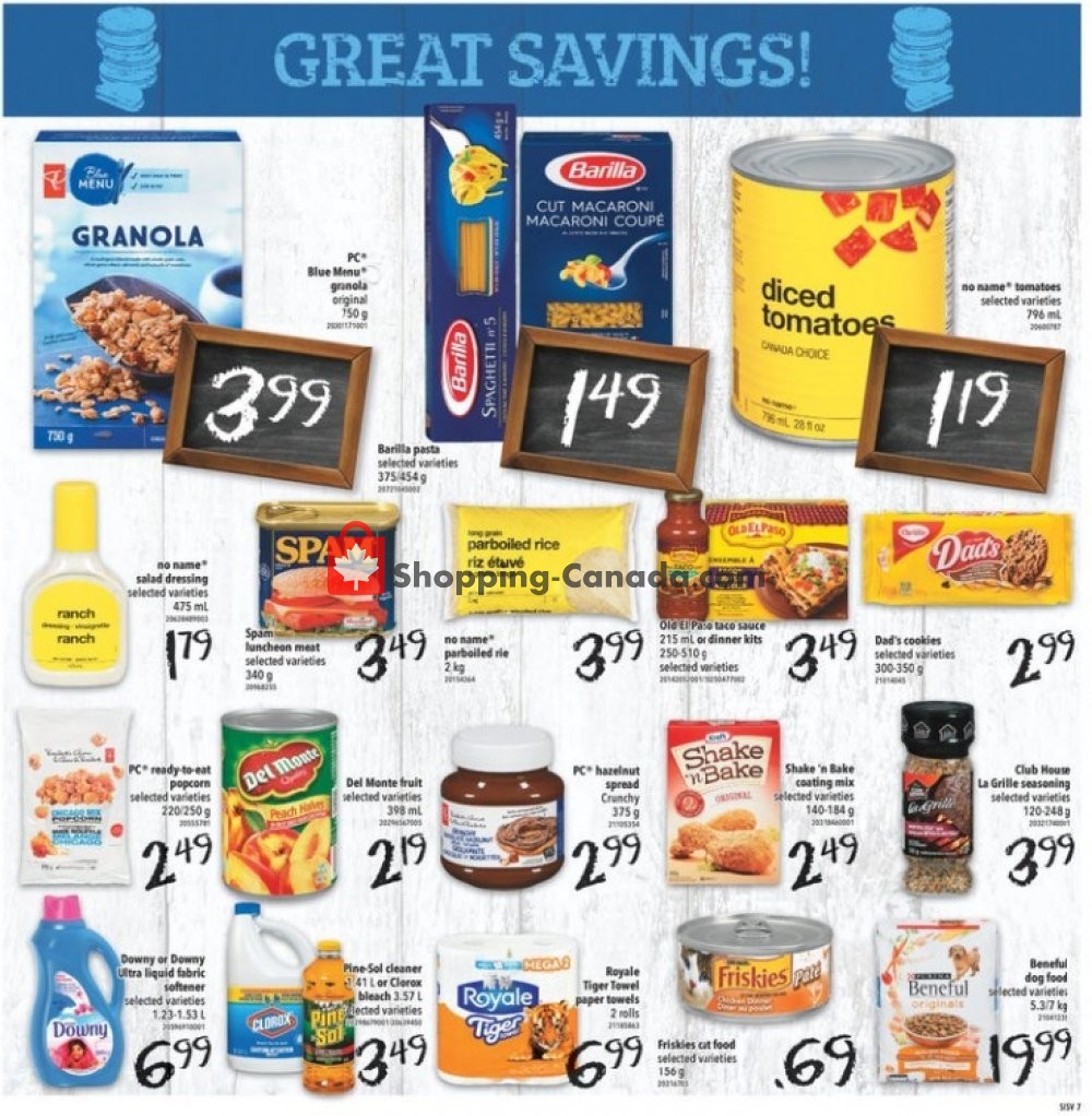 Shop Easy Foods & SuperValu flyer from Friday September 6, 2019 to Thursday September 12, 2019 - page 7